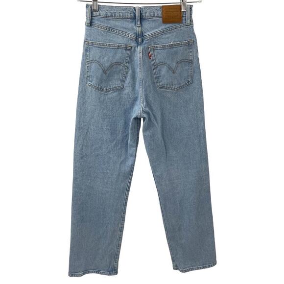 Levi’s 27 Ribcage Cropped Bootcut Jeans Jazz Away A1967-0002 - Picture 11 of 11